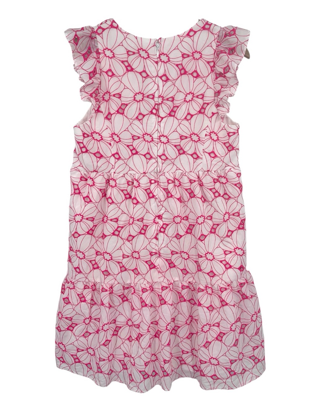 Lilly Pulitzer Keila Dress Pink Floral Tunic Mini Dress Size 8 - Picture 10 of 14